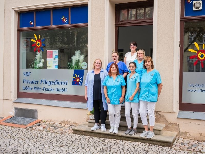 Haupt-Standort des Pflegedienstes Sabine Röhr-Franke GmbH in der Breite Straße 98 in 06406 Bernburg (Saale)